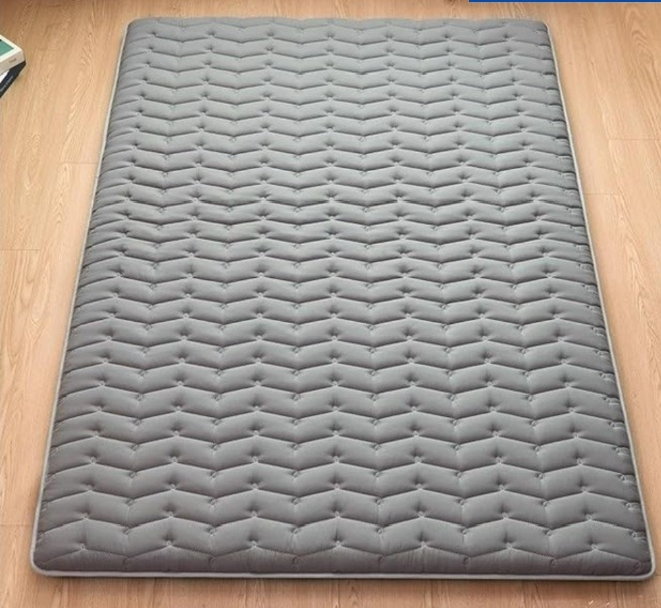 Floor Mattress - Dark Grey - Queen 80” x 60” Brand New