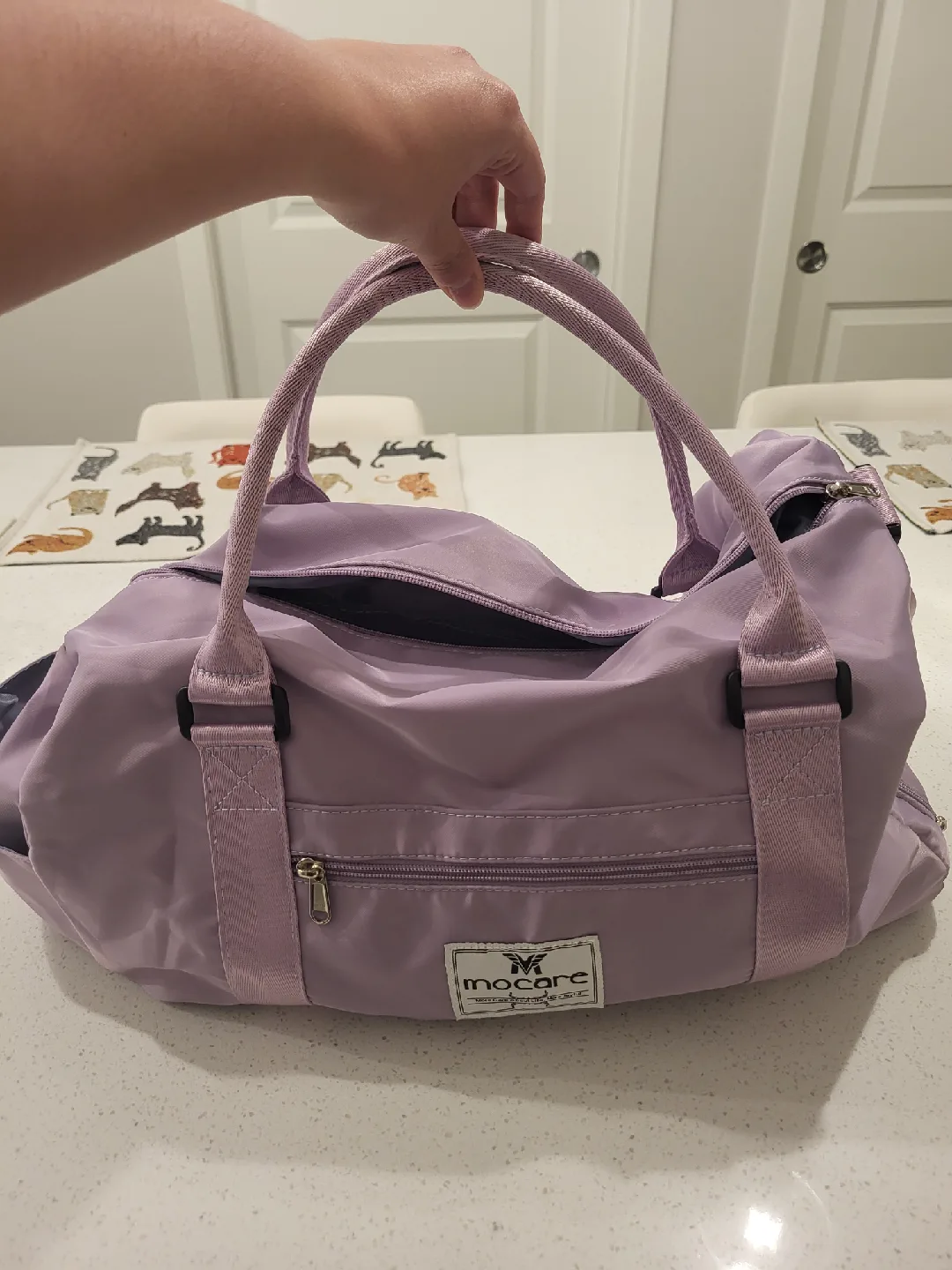 Mocare Lavender Duffle Bag image indicator(3)