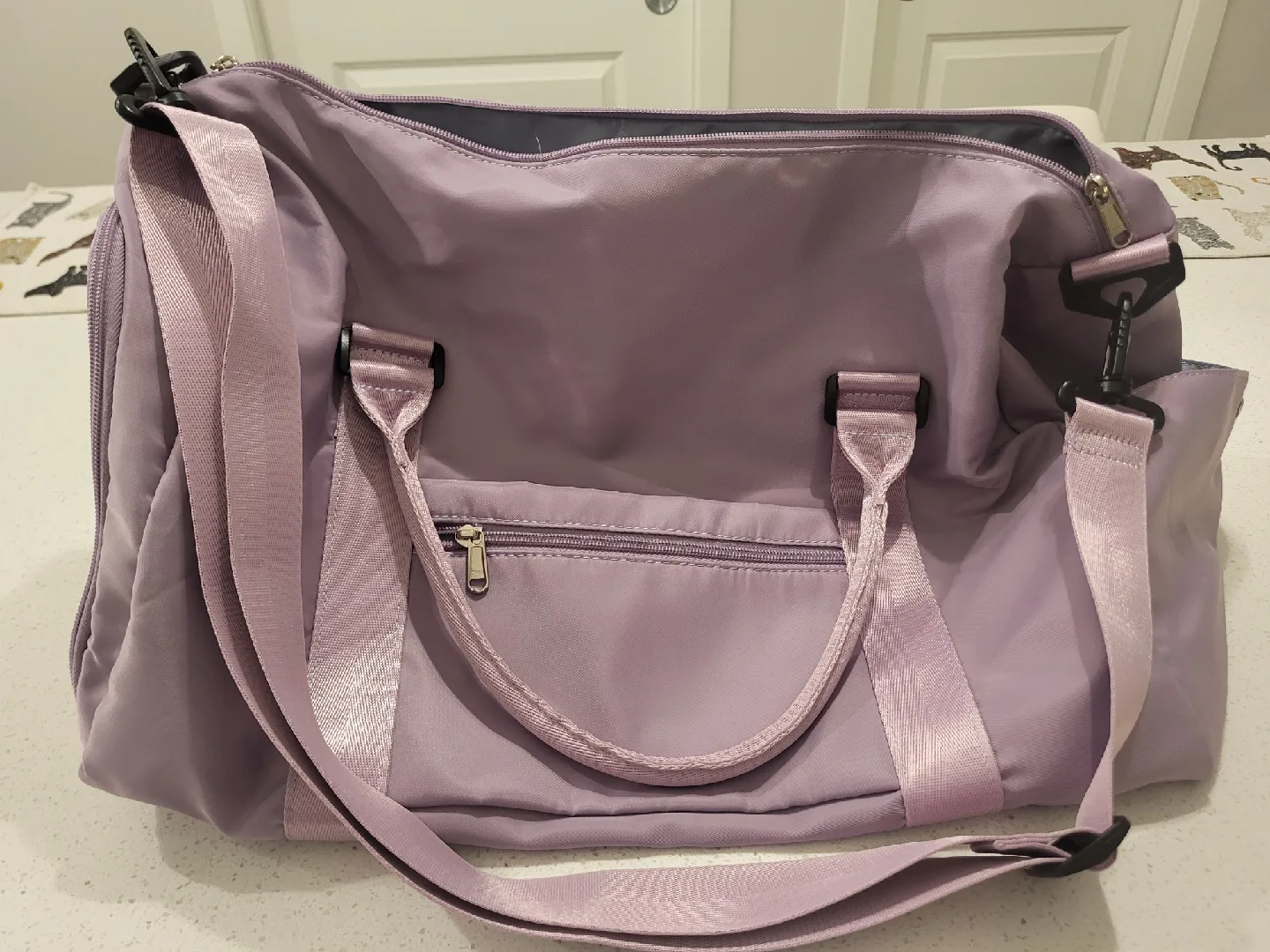Mocare Lavender Duffle Bag image indicator(4)