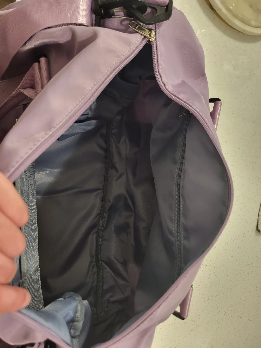 Mocare Lavender Duffle Bag image indicator(6)
