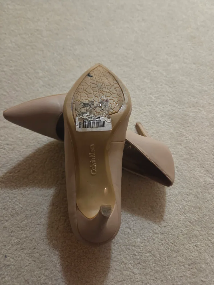 Calvin Klein Nude Heels - Size 6.5 image indicator(3)