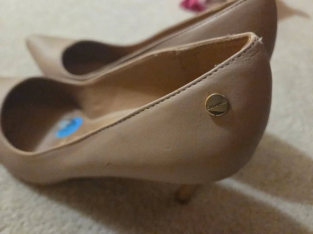 Calvin Klein Nude Heels - Size 6.5 image indicator(5)
