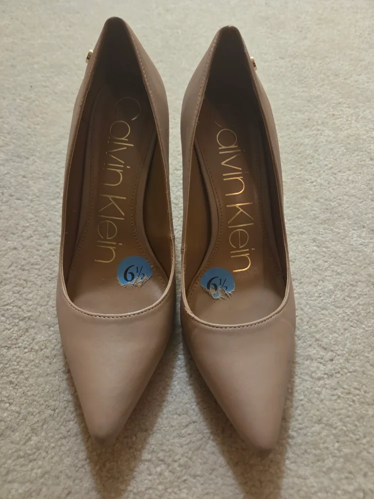 Calvin Klein Nude Heels - Size 6.5 image indicator(7)