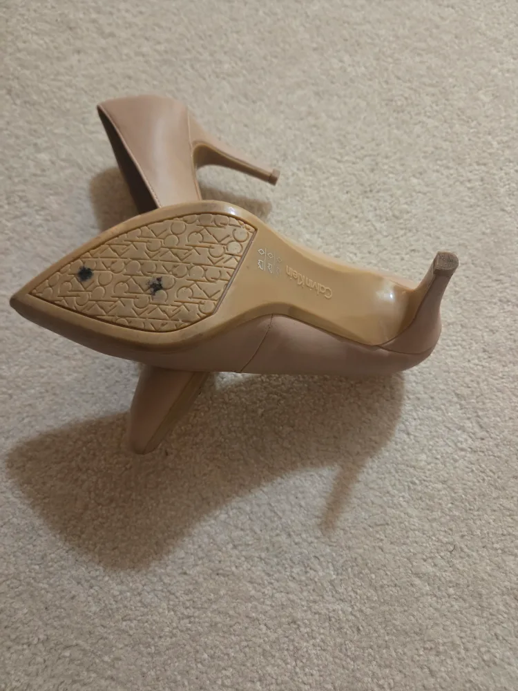 Calvin Klein Nude Heels - Size 6.5 image indicator(8)