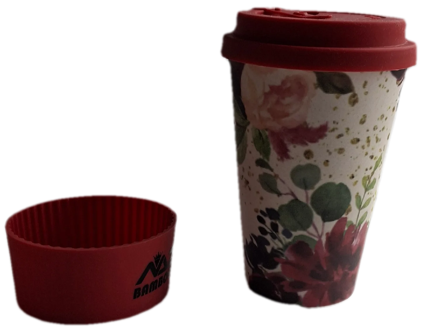 Bamboo  Mugs Rose design image indicator(3)