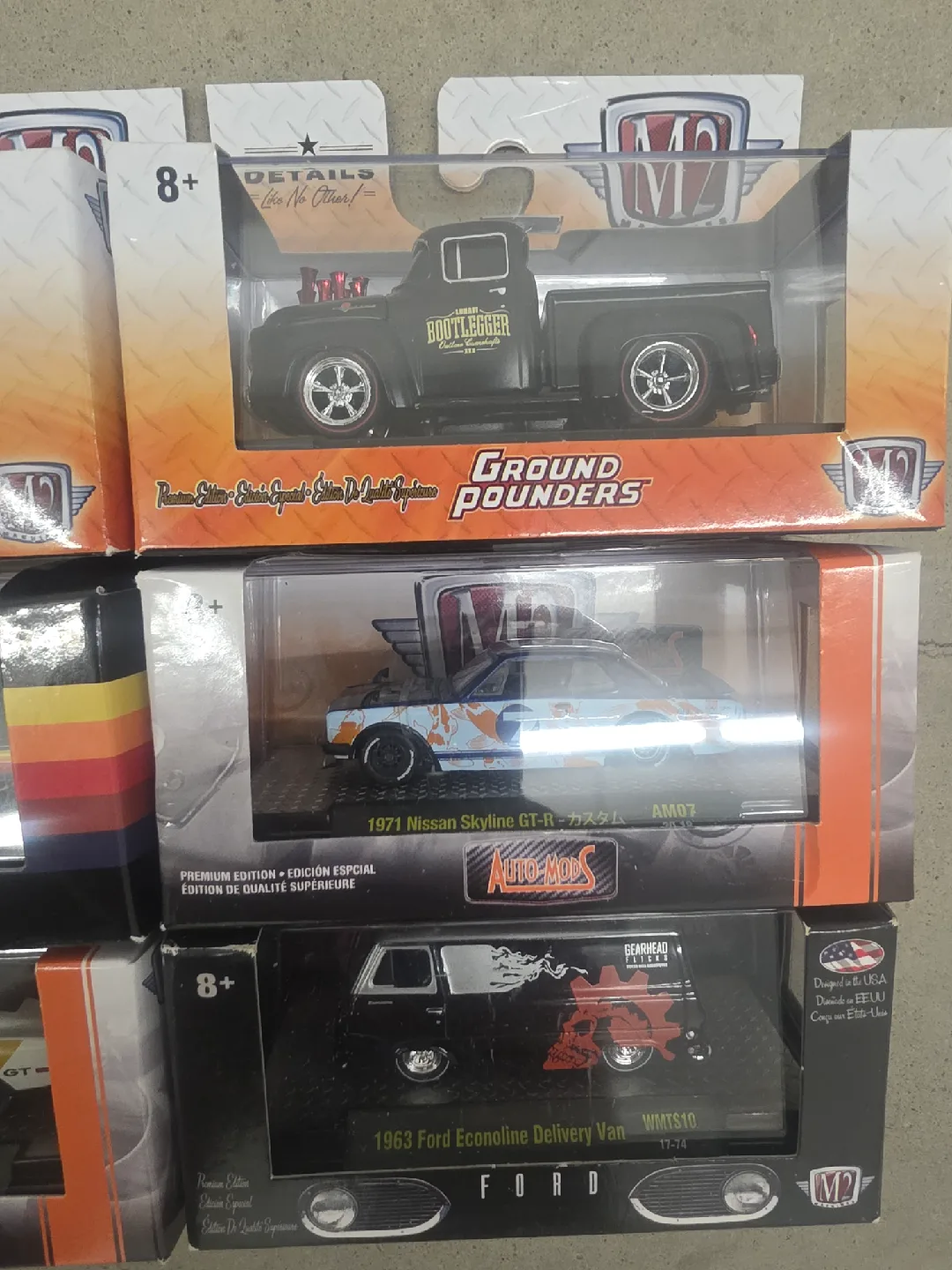 M2 Machines Diecast Cars - Ford, Nissan image indicator(3)