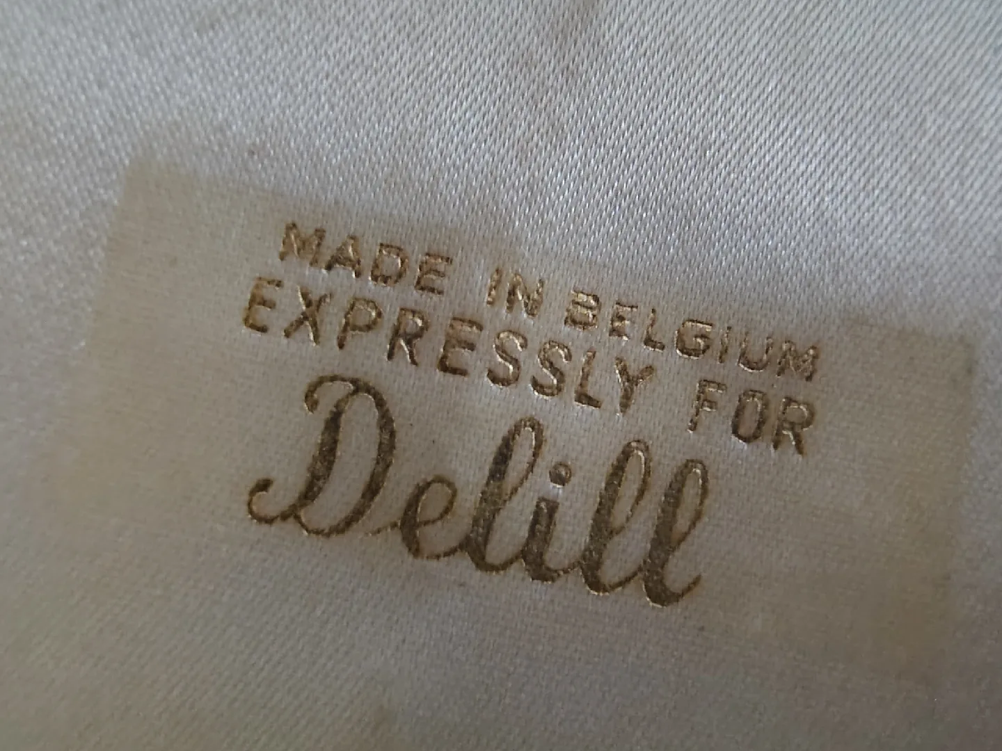 Vintage Delill Seed Beaded Clutch - Made in Belgium image indicator(6)