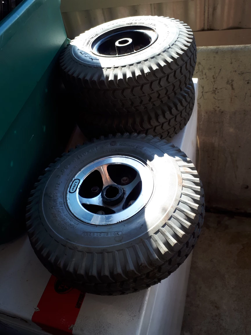 Mobility Scooter Wheels & Components