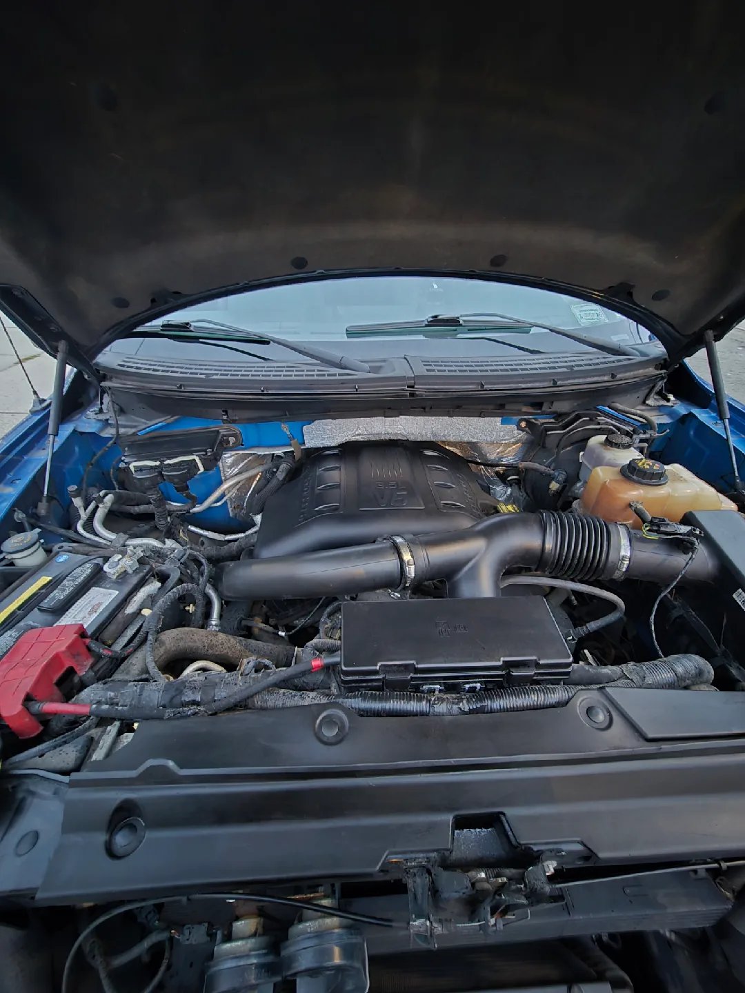 Ford F-150 Blue Truck image indicator(8)