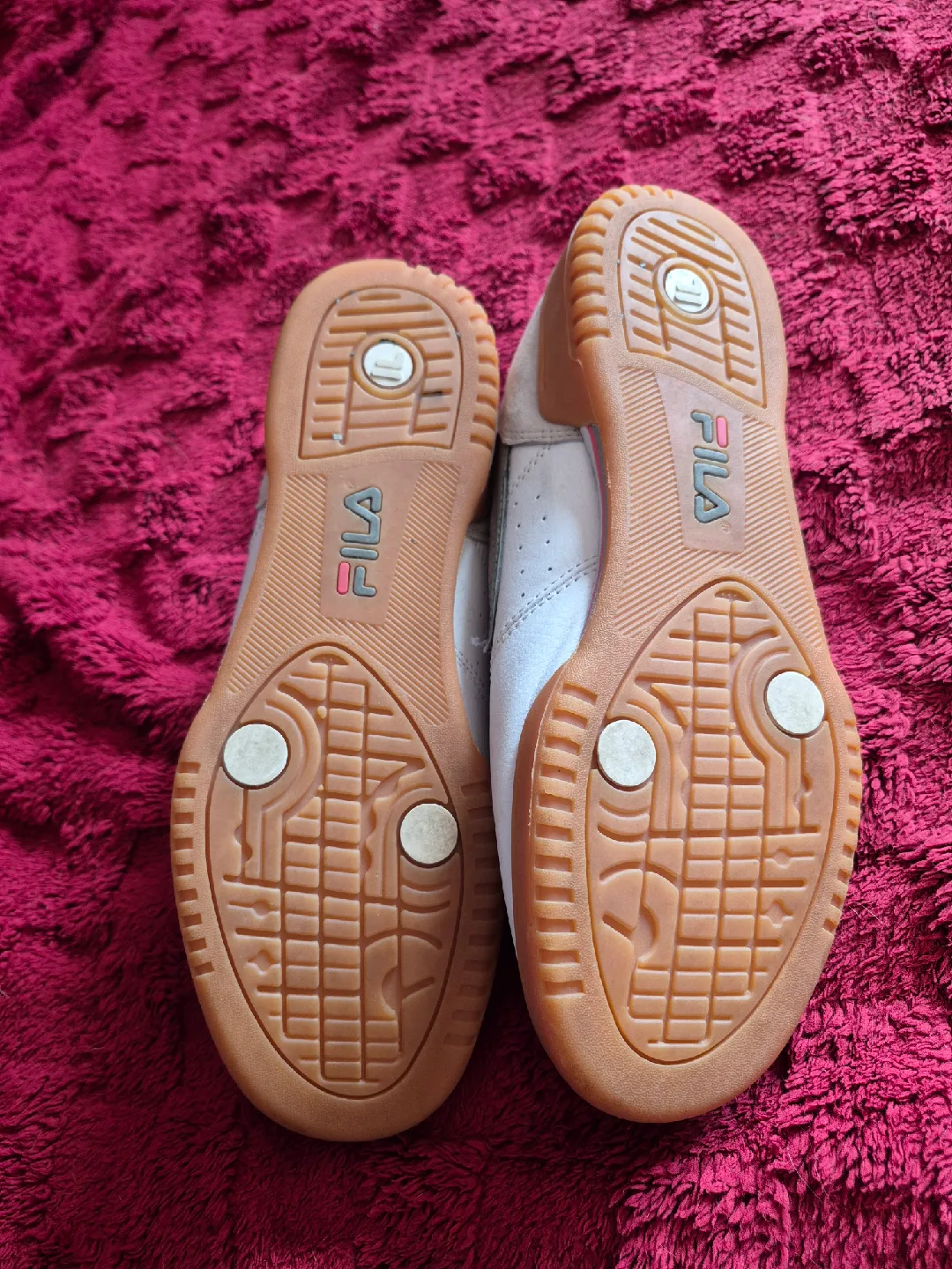 Fila White Leather Sneakers image indicator(2)