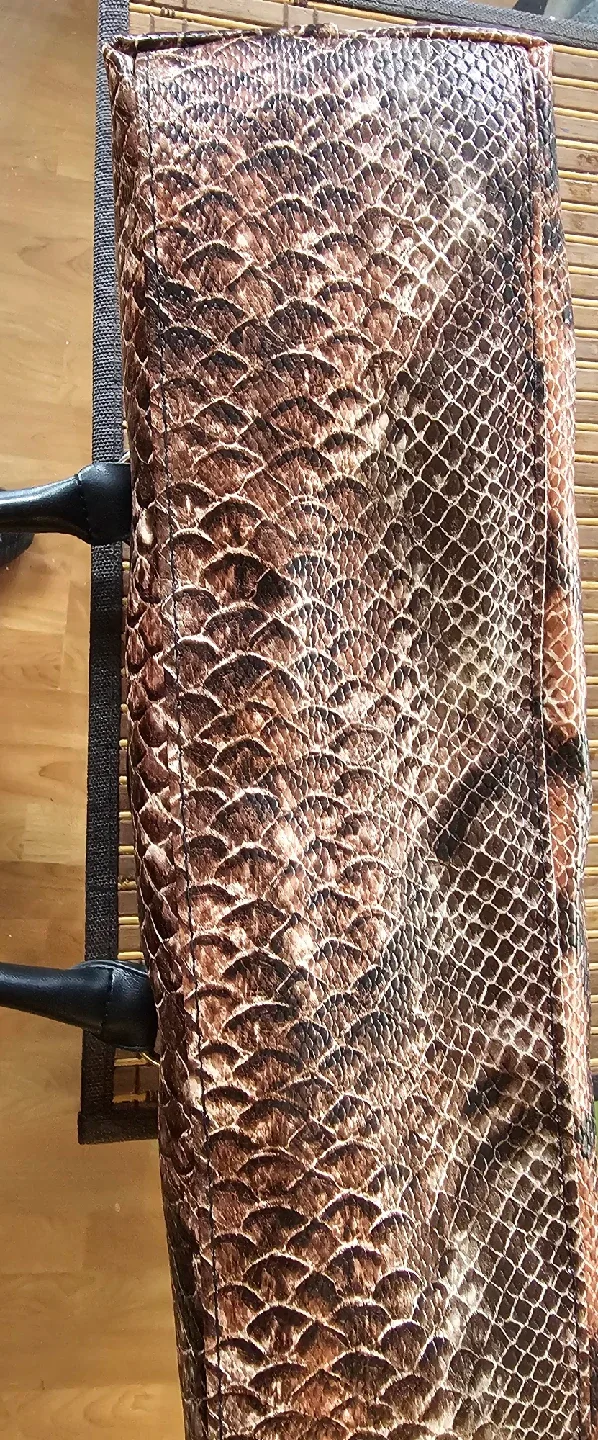 Snakeskin Print Insulated Lunch Bag/WINE BAG image indicator(3)