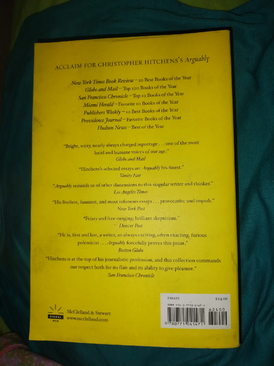 Arguably Essays by Christopher Hitchens image indicator(3)