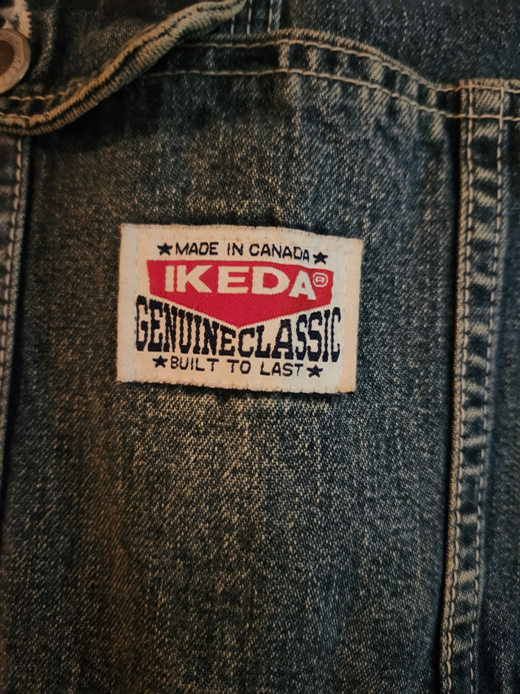 Ikeda Genuine Classic Denim Overalls - Size M - photo 2