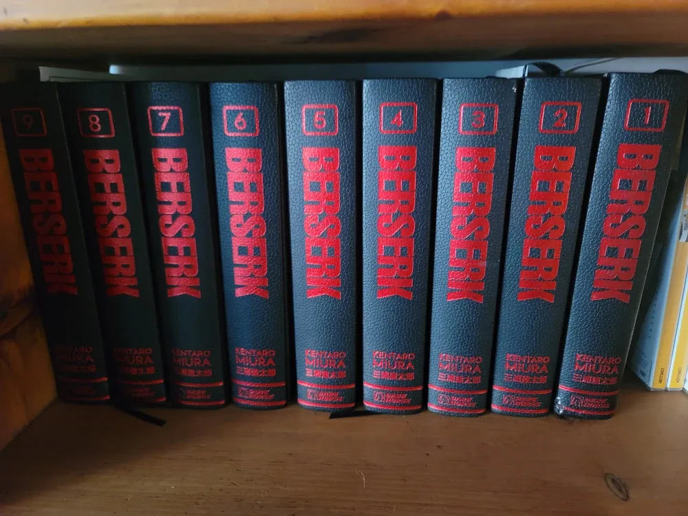 Berserk Manga Volumes 1-9 by Kentaro Miura image indicator(2)