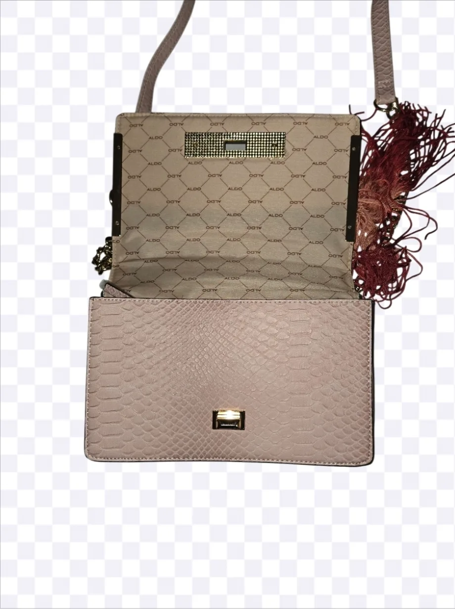 Aldo Pink Floral Crossbody Bag image indicator(5)