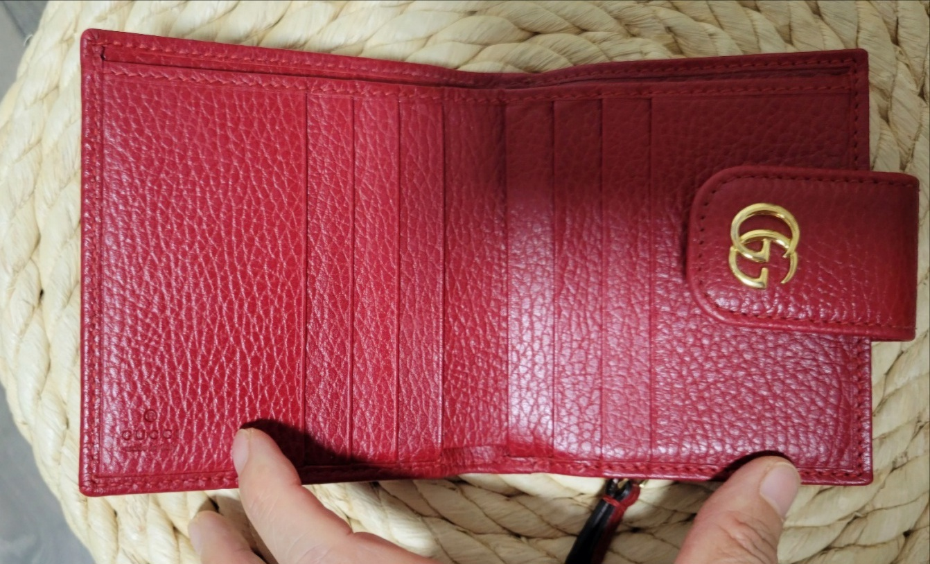 Gucci Red Leather Wallet - photo 4