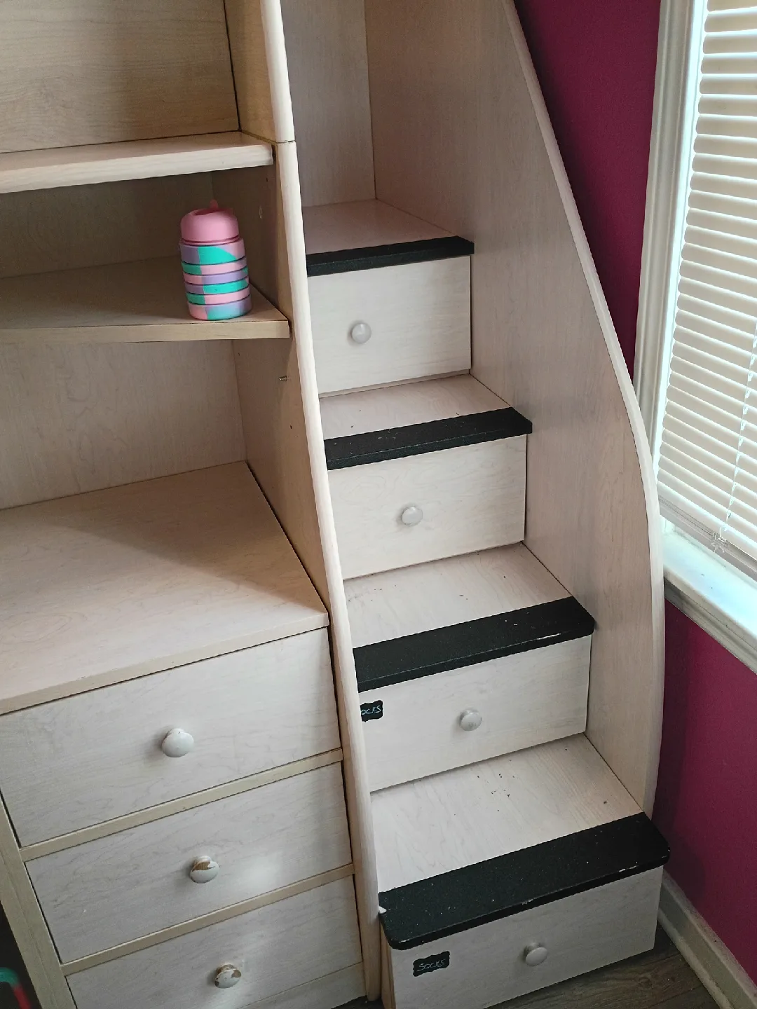 Bunk Bed with Desk and Storage image indicator(3)