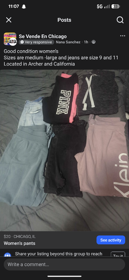 Women's Pants - Medium to Large Sizes