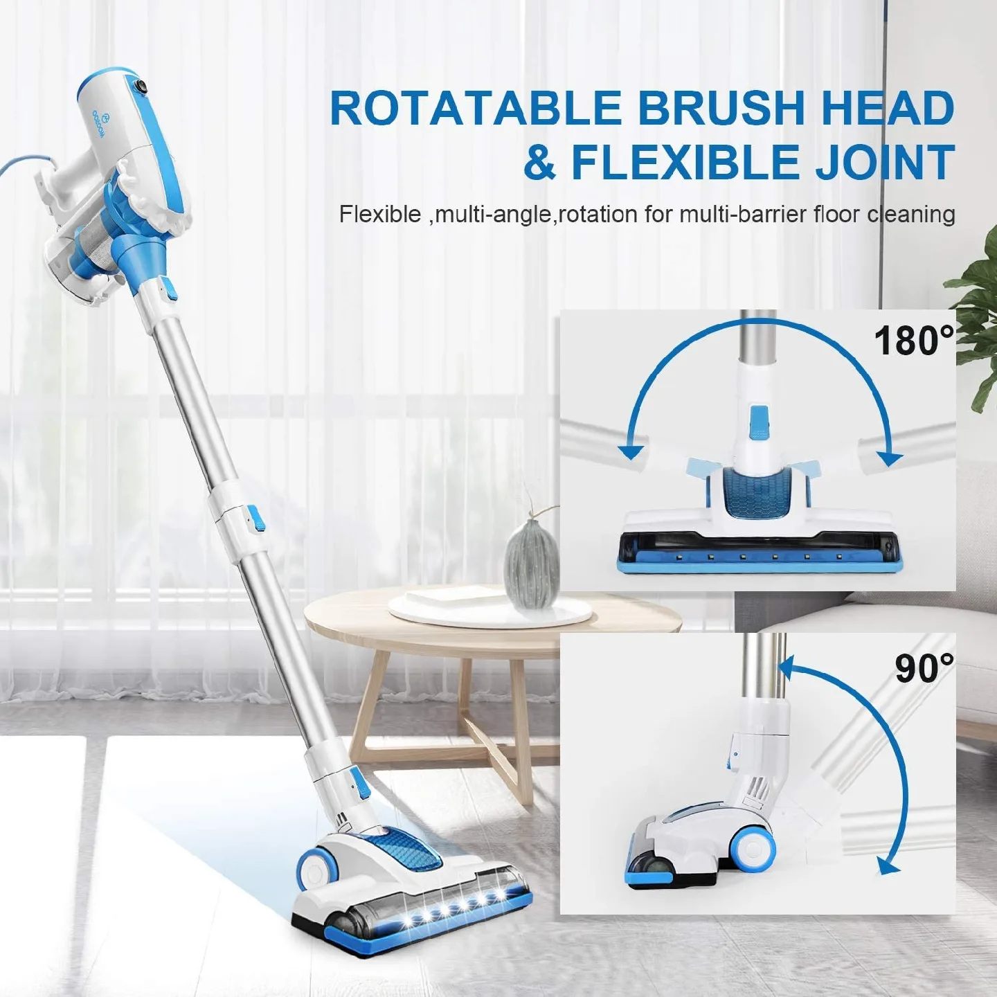 MOOSOO Vacuum Cleaner, 4 in 1 image indicator(2)