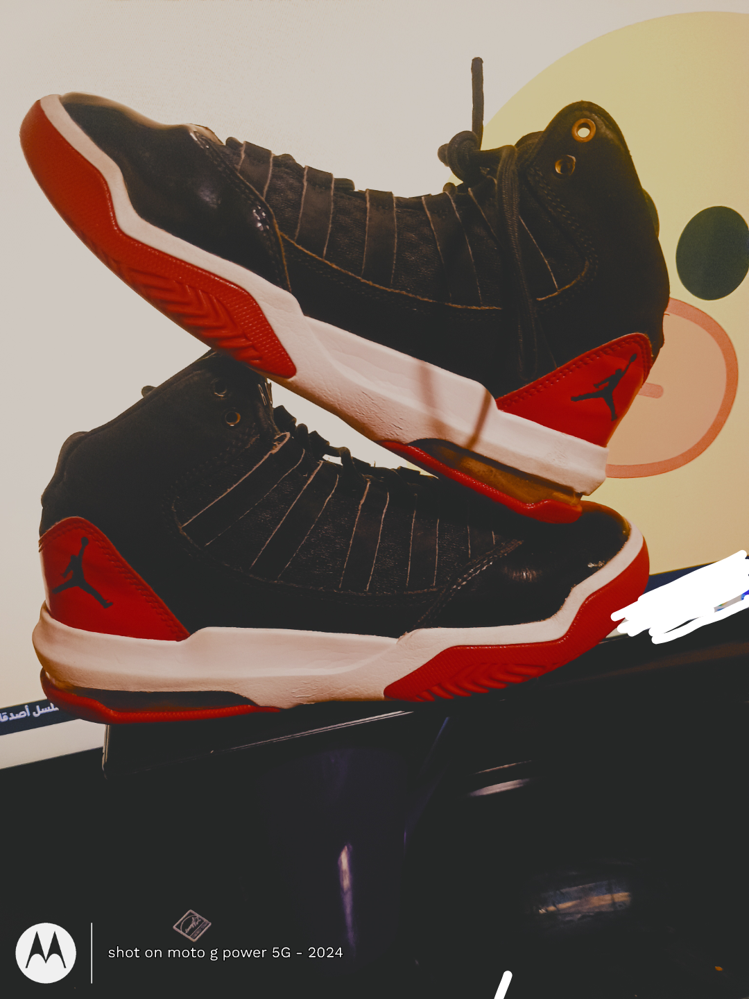 Jordan 11 Retro Little Flex (PS) Black/Red - Size 3.5Y