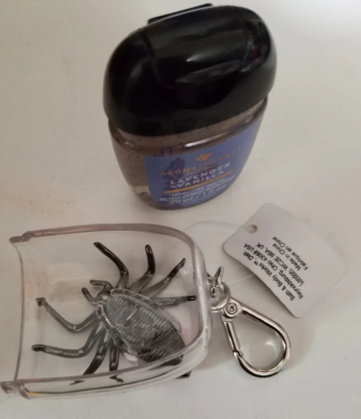 Halloween spider Holder + sanitizer 🥕 - photo 4
