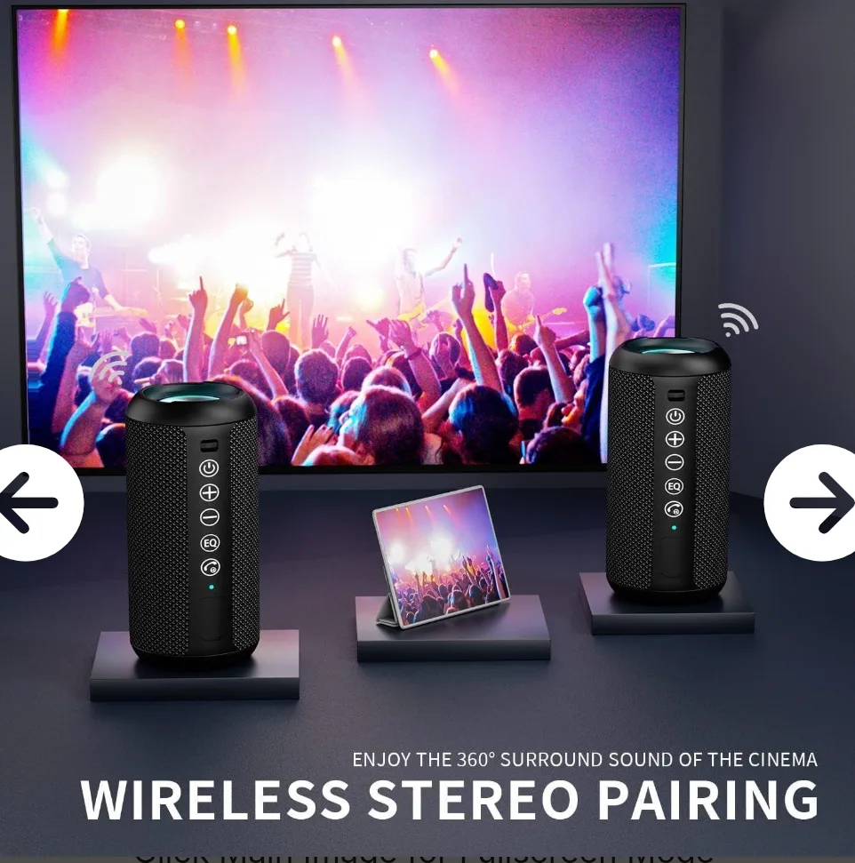 Bluetooth Speaker IPX7 image indicator(3)