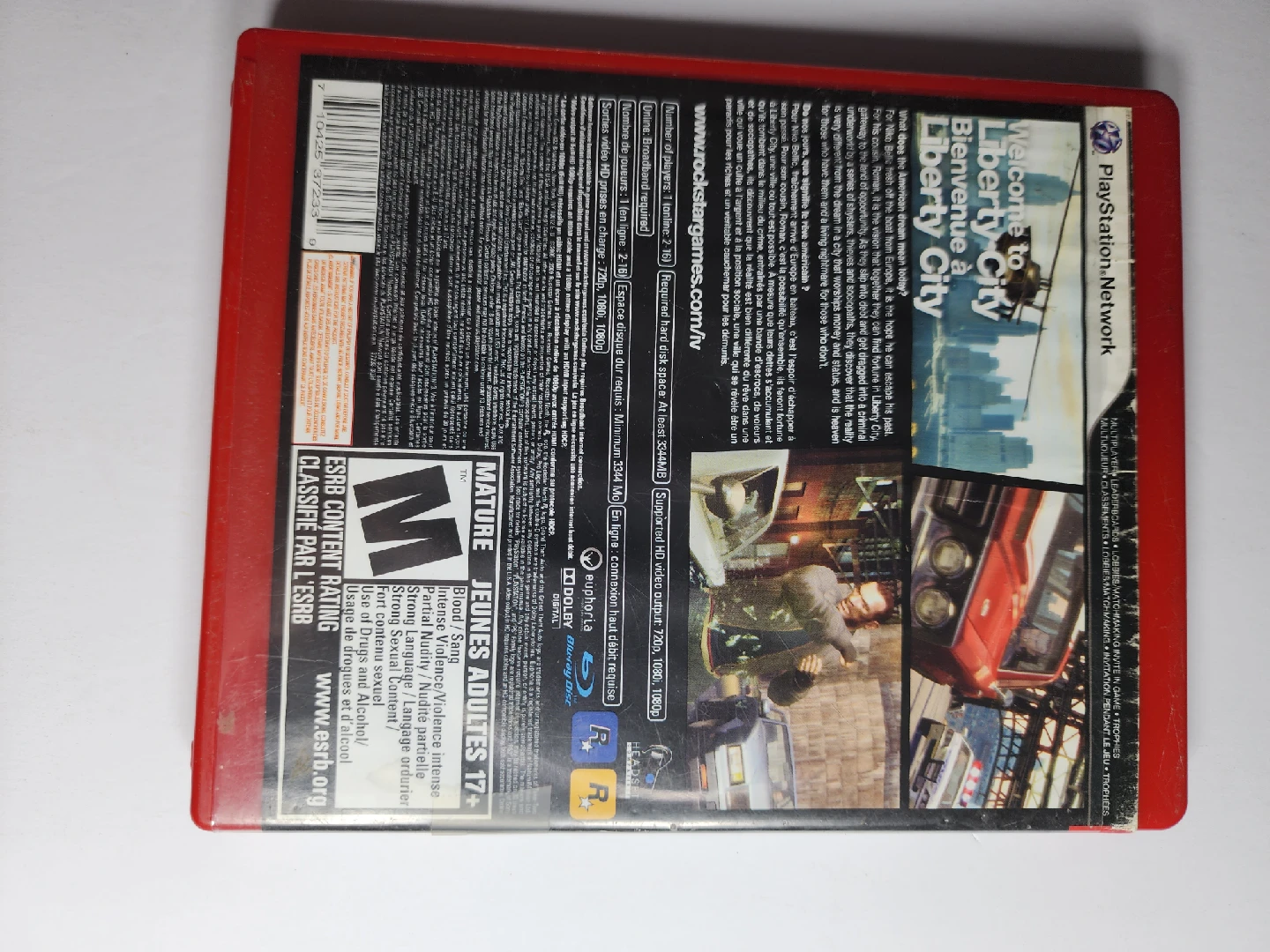 Grand Theft Auto IV - PS3 Game - photo 2