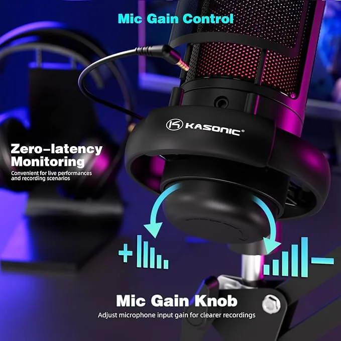 🧡 Kasonic Professional Microphone image indicator(4)