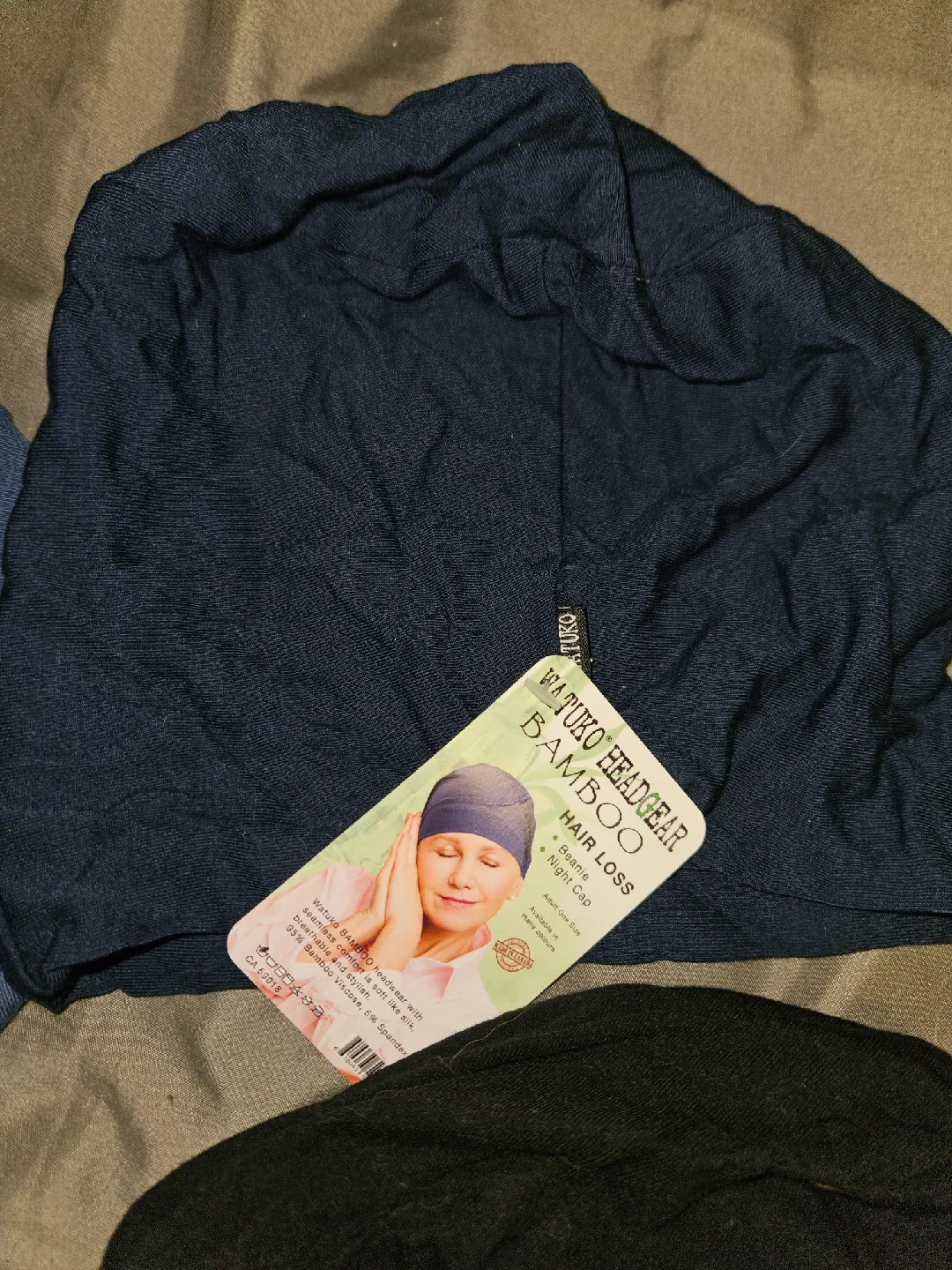 Watuko Headgear Bamboo Beanie - Hair Loss, Sleep Cap collection image indicator(2)