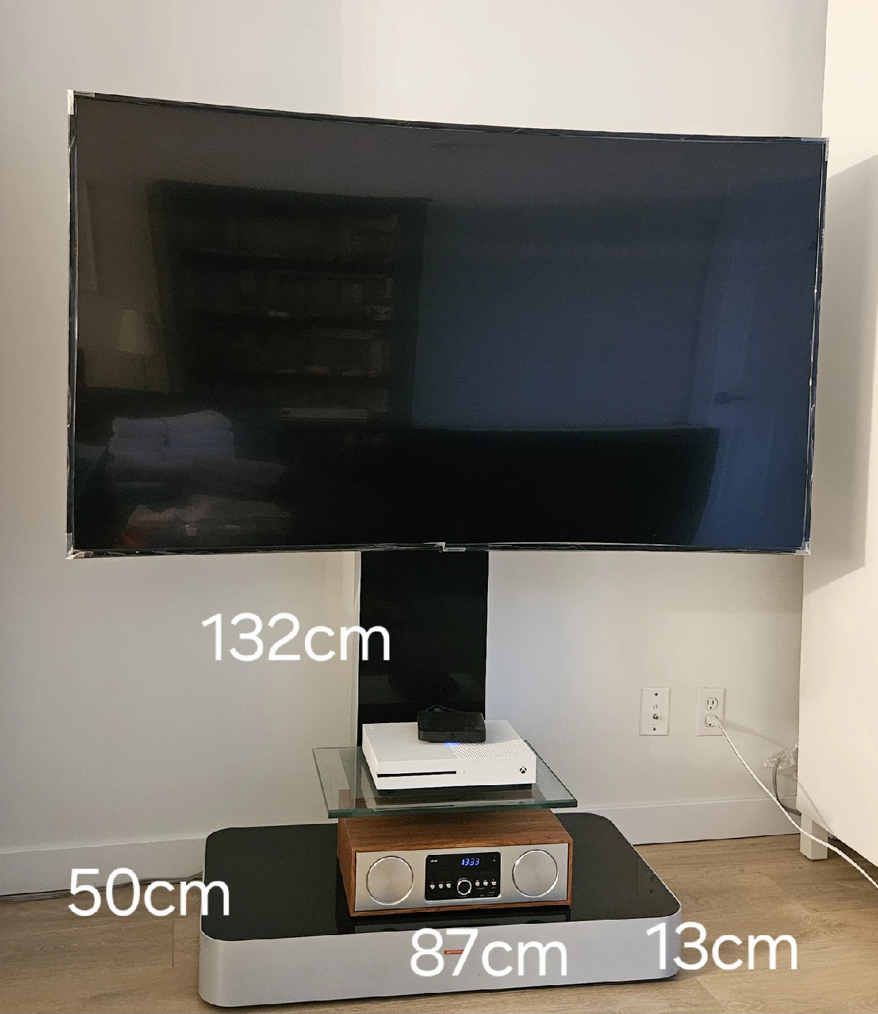 TV on Studio Stand