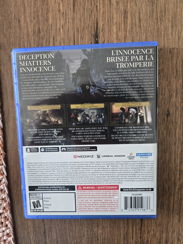 Lies of P for PS5 - photo 2