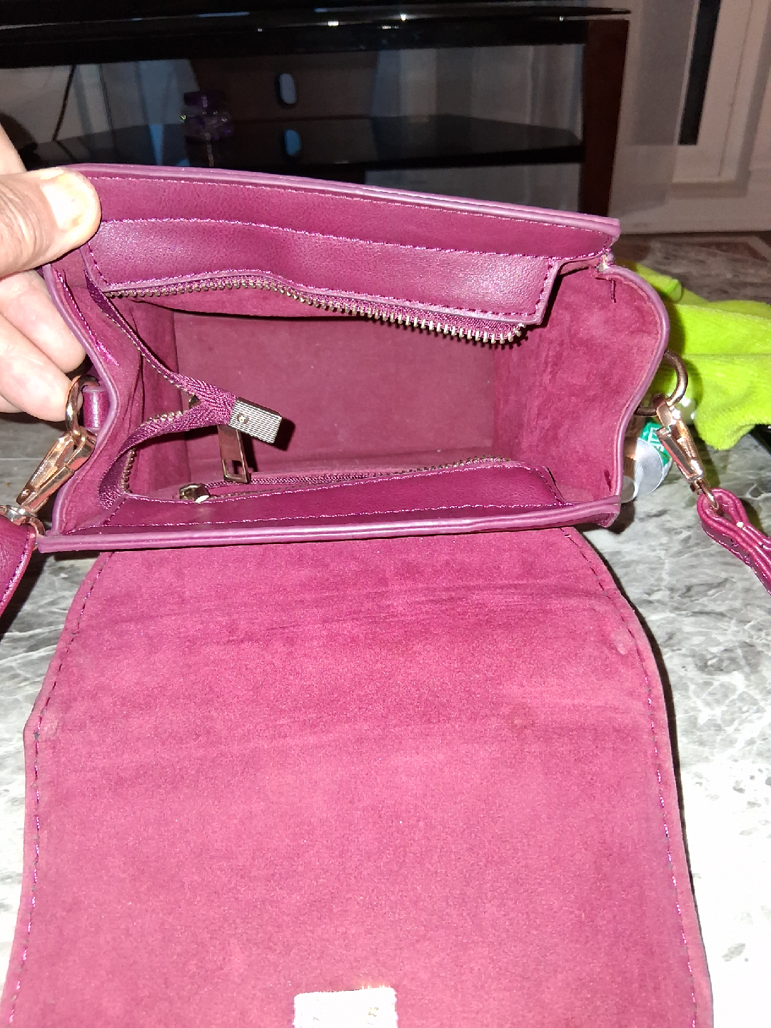 Burgundy Crossbody Bag - photo 2