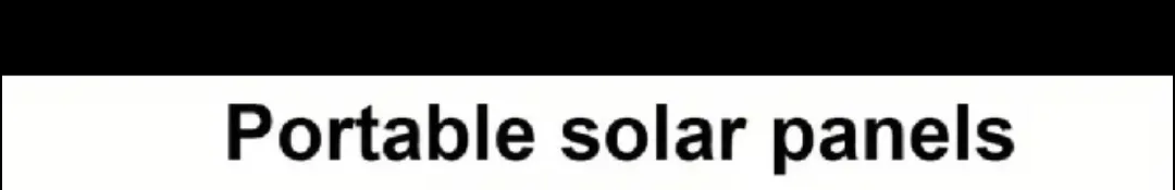 ⚡ Ultra-Efficient Solar Panel Charger | Portable & Lightweight 🔋 image indicator(6)