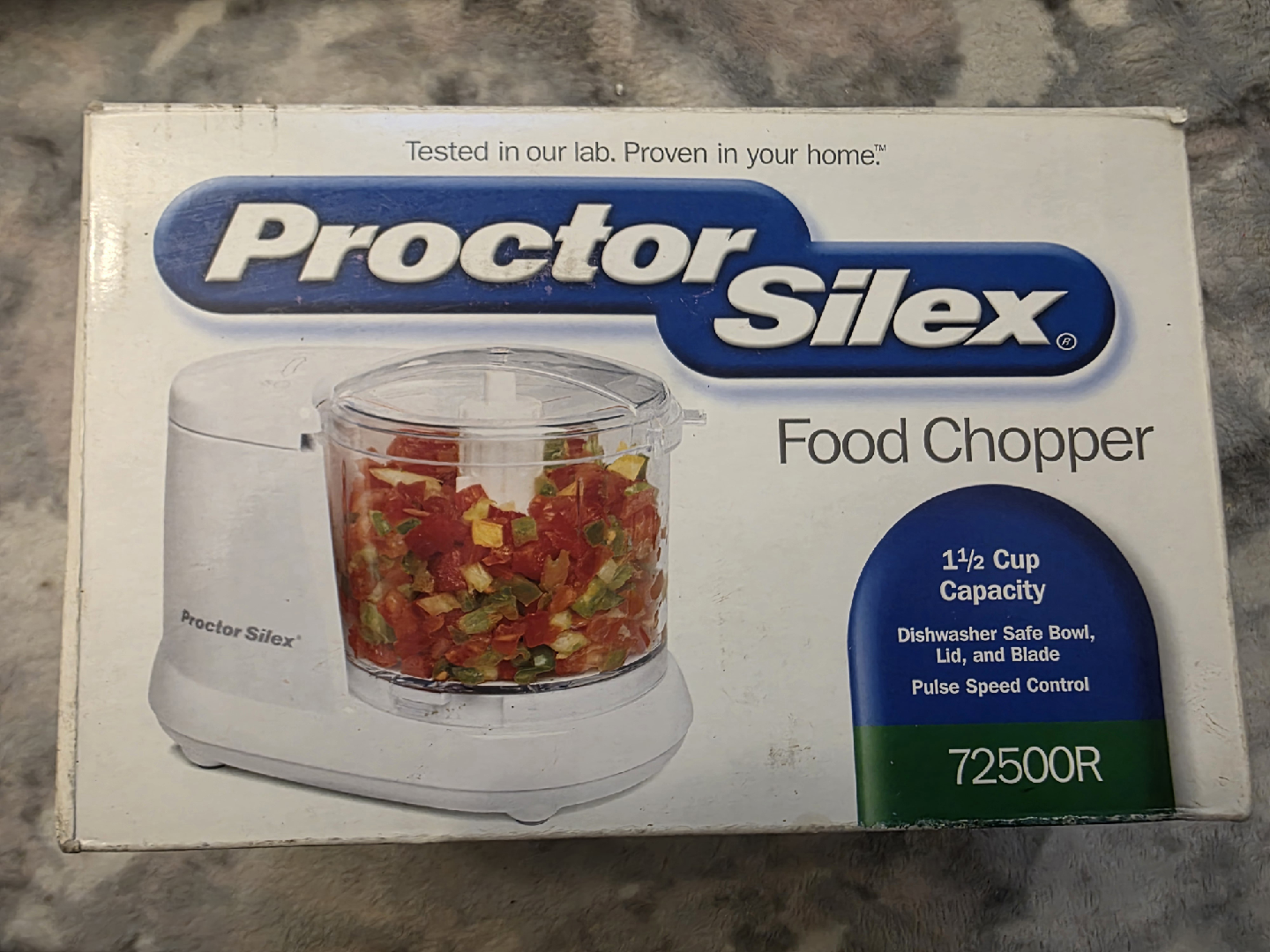 Proctor Silex Food Chopper 1 1/2 Cup Capacity