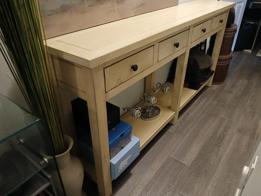 Console Table with Drawers