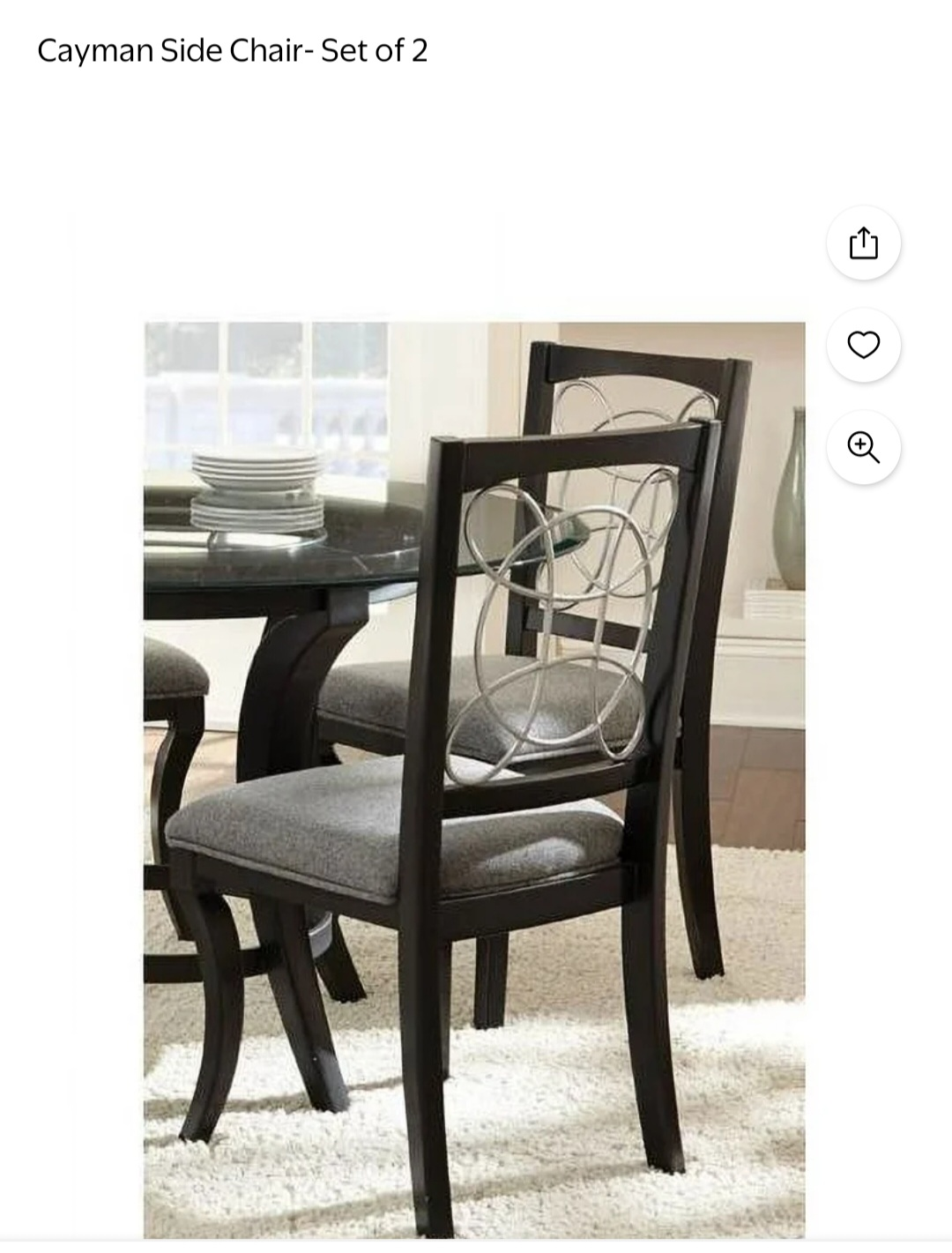 Cayman Side Chairs - Set of 4