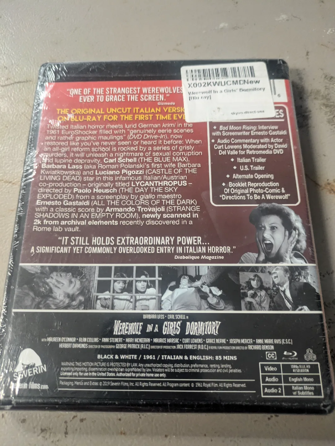 Werewolf in a Girls Dormitory Blu-ray - Severin Films image indicator(2)