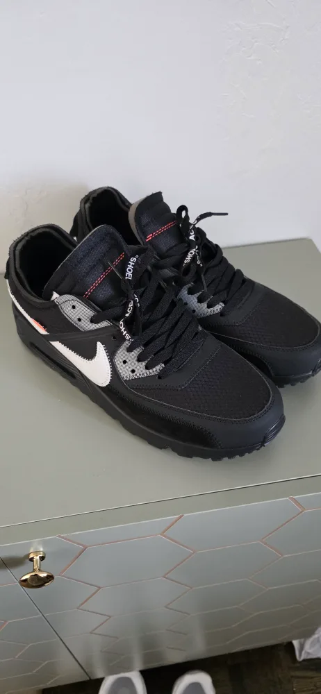 Nike Air Max 90 Off-White Black image indicator(6)