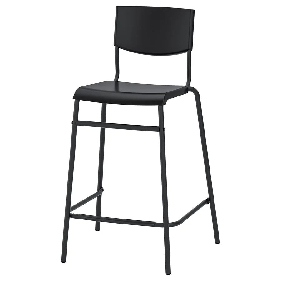 [NEW] 2 IKEA STIG Bar Stool with Cushions