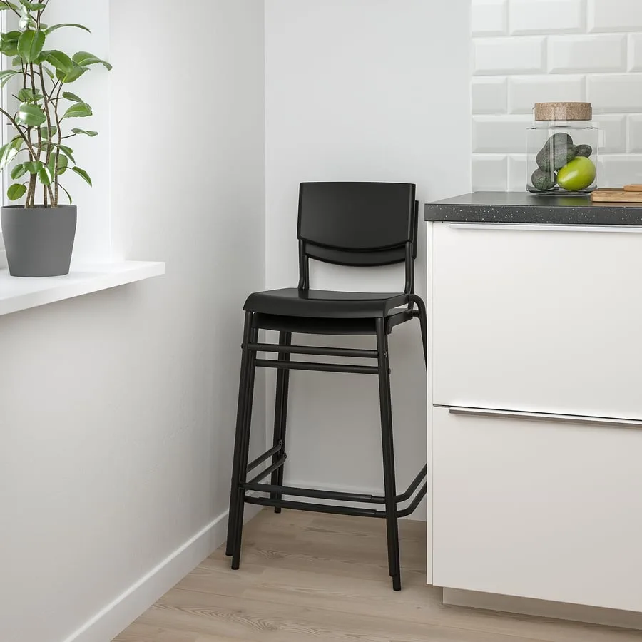 [NEW] 2 IKEA STIG Bar Stool with Cushions image indicator(3)