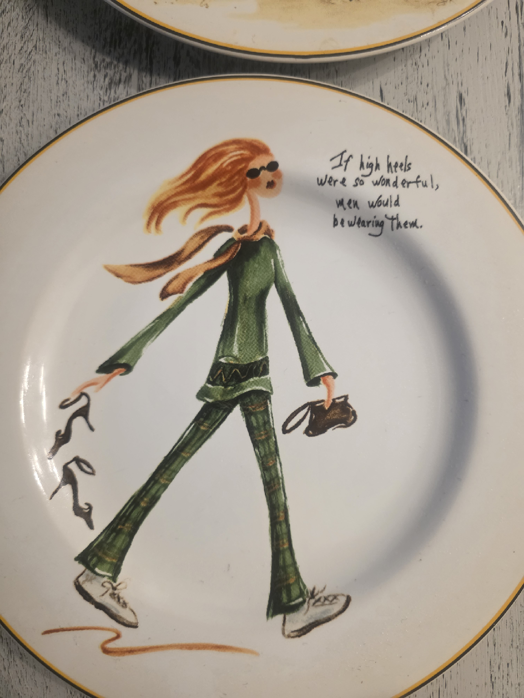 Decorative Plates with Humorous Designs - photo 4