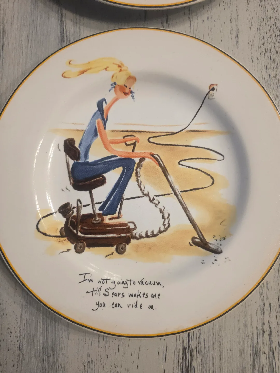 Decorative Plates with Humorous Designs image indicator(5)