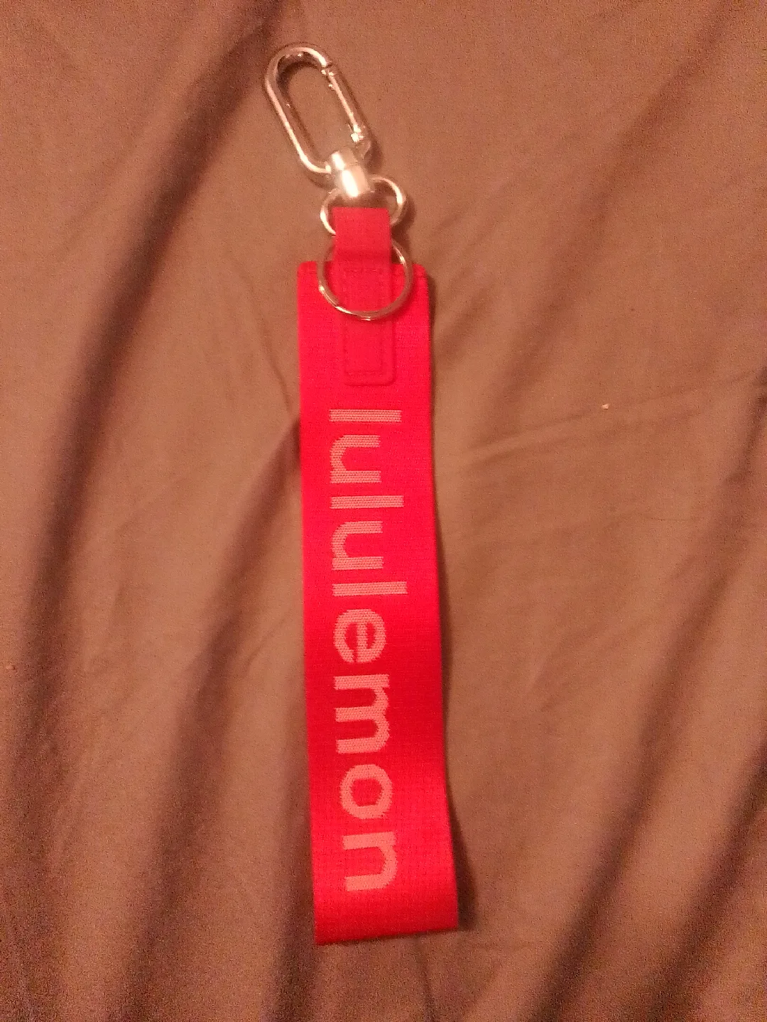 Lululemon Pink Keychain thumbnail