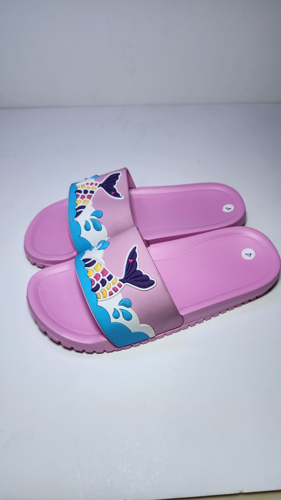 Pink Slides with Whale Design - Size 4 - photo 3