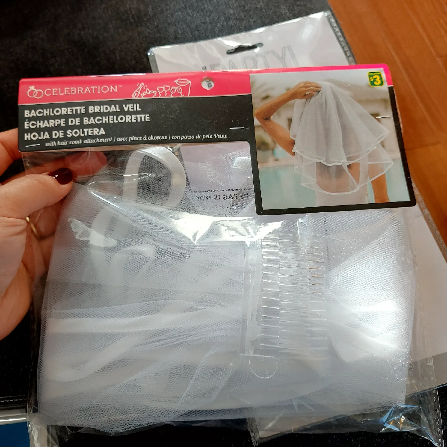 Bride to Be Headband and veil image indicator(3)