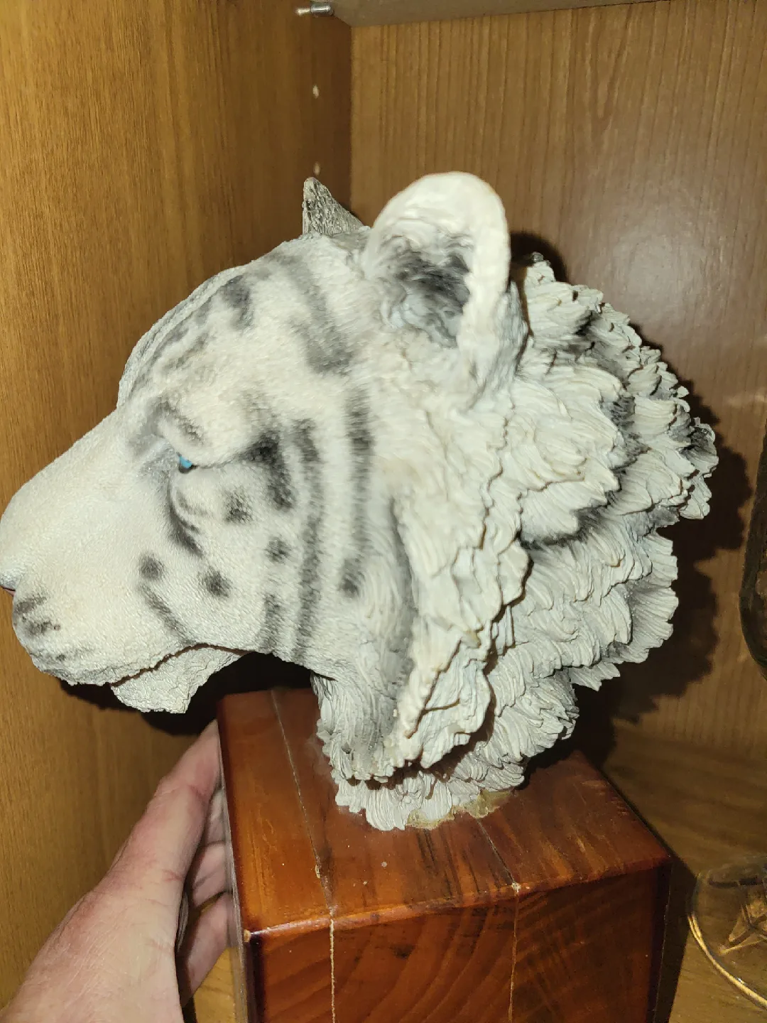 White Tiger Head Statue image indicator(5)