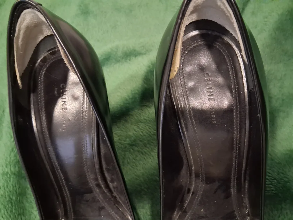 Celine Paris Black Heels - Size 36 image indicator(5)