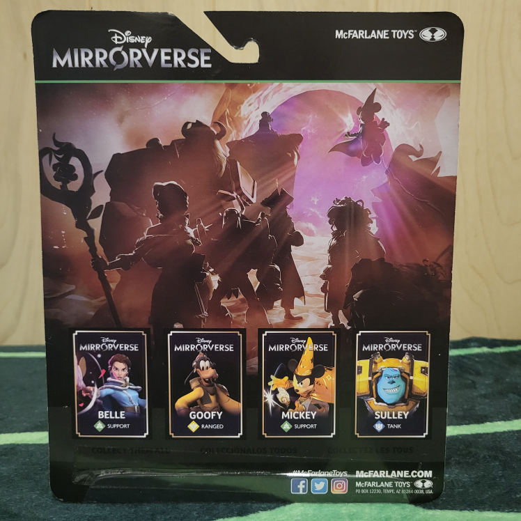 Disney Mirrorverse Mickey Action Figure, McFarlane Toys - photo 2