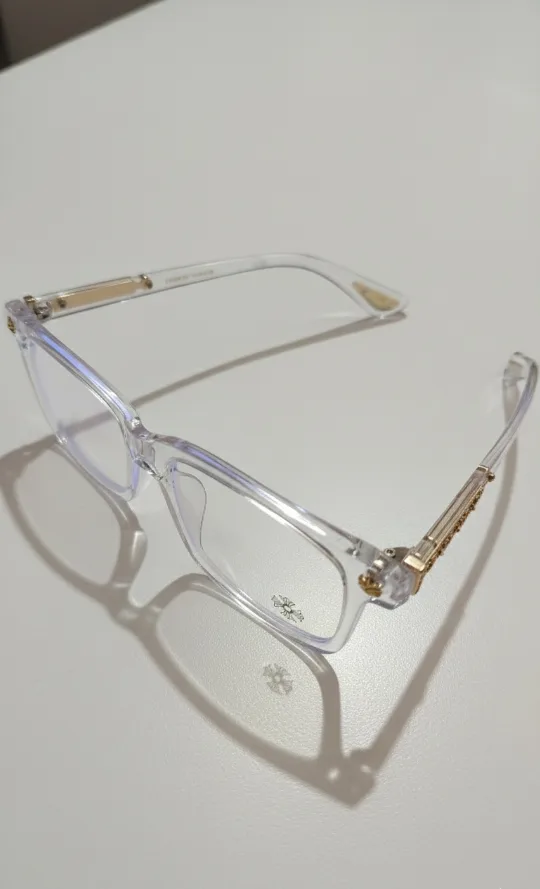 Chrome Heart Glasses Clear & Gold image indicator(2)