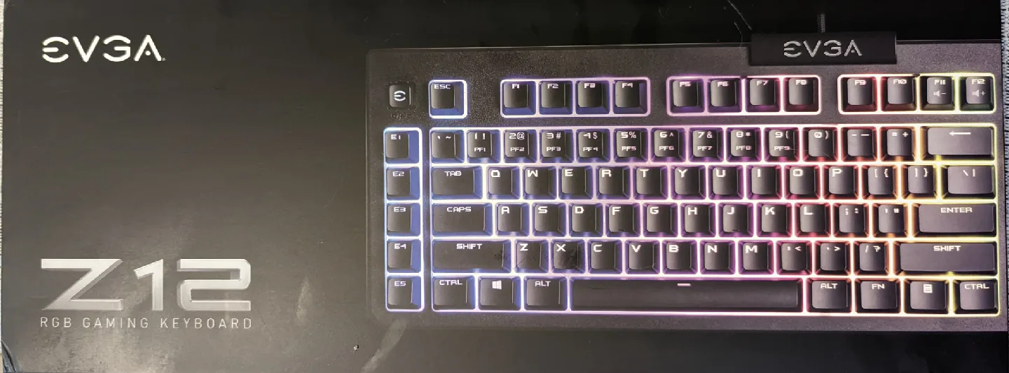 EVGA Z12 RGB Gaming Keyboard thumbnail